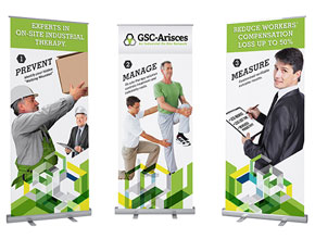 Trade show graphics and display materials design and print in Phoenix, tempe, mesa AZ