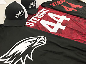 Tower Media Group, East Valley printing company over 25 years experience printing names and numbers on your sports shirts and jerseys. perfect for softball teams and church ball teams
